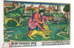 Judges 14:5-9: Samson slaying the lion by Anonymous