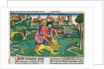 Judges 14:5-9: Samson slaying the lion by Anonymous