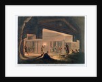 Interior View of the Catacombs at Alexandria by Thomas Milton