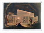 Interior View of the Catacombs at Alexandria by Thomas Milton