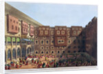 Mamelukes Exercising in the Square of Mourad Bey's Palace by Thomas Milton