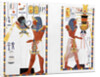Two murals from the tombs of the Kings of Thebes, discovered by G Belzoni by Anonymous