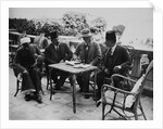 Lord Carnarvon with Egyptian officials by Harry Burton
