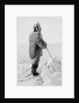 Roald Amundsen in polar kit, Antarctica by Anonymous