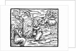 Witches roasting and boiling infants by Anonymous