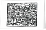 The witches' sabbath by Anonymous