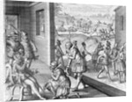 The Spanish capture Fort Caroline by Anonymous