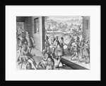 The Spanish capture Fort Caroline by Anonymous