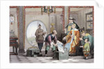 Apartment in a Mandarin's House, near Nanking by Thomas Allom