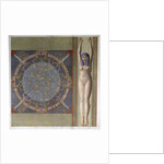 Zodiac ceiling from the grand Temple at Denderah by Jollois and Devilliers