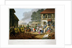 French Troops Retreating Through and Plundering a Village by Matthew Dubourg