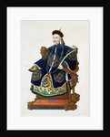 Portrait of a mandarin by Anonymous