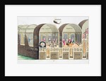 Cross section of a Roman baths by Anonymous
