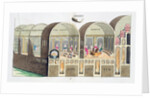 Cross section of a Roman baths by Anonymous