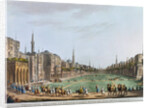 Principal Square in grand Cairo, with Murad Bey's Palace by Thomas Milton