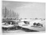 A buffalo pound by Edward Finden