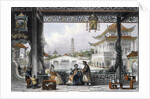 Pavilion and Gardens of a Mandarin near Peking by Thomas Allom