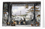 Pavilion and Gardens of a Mandarin near Peking by Thomas Allom