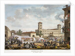 Revolt at Pavia by Jacques Joseph Coiny