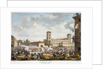 Revolt at Pavia by Jacques Joseph Coiny
