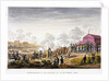 The bombardment of Madrid by Edme Bovinet