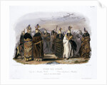 Ptihn-Tak-Ochata, Dance of the Mandan Women by Charles Geoffroy