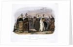 Ptihn-Tak-Ochata, Dance of the Mandan Women by Charles Geoffroy