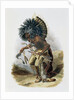 Pehriska-Ruhpa, Minatarre Warrior in the Costume of the Dog Dance by Rene Rollet