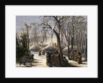 Winter Village of the Minatarres by Narcisse Desmadryl