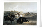 Indians Hunting the Bison by Carl Vogel