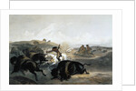Indians Hunting the Bison by Carl Vogel