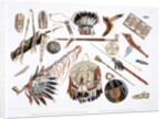 Indian Utensils and Arms by Du Casse