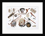 Indian Utensils and Arms by Du Casse