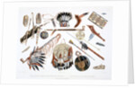 Indian Utensils and Arms by Du Casse