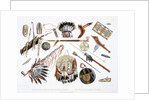 Indian Utensils and Arms by Du Casse