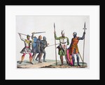 Anglo-Saxon warriors by Anonymous