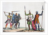 Anglo-Saxon warriors by Anonymous