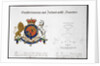 Crest of the King of the United Kingdom of Great Britain and Ireland and Hanover by Anonymous
