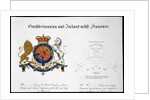 Crest of the King of the United Kingdom of Great Britain and Ireland and Hanover by Anonymous