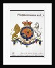 Crest of the King of the United Kingdom of Great Britain and Ireland and Hanover by Anonymous