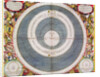 Ptolemic System by Andreas Cellarius