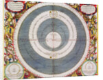 Ptolemic System by Andreas Cellarius