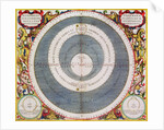 Ptolemic System by Andreas Cellarius