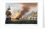 The Battle of Trafalgar by Thomas Sutherland