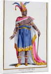 Montezuma, last Emperor of the Aztecs by Pierre Duflos