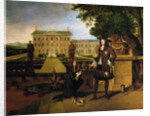 John Rose, the King's Gardener, presenting Charles II with a pineapple by Hendrick Danckerts