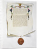 Facsimile edition of the Magna Carta by Anonymous