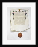 Facsimile edition of the Magna Carta by Anonymous