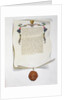Facsimile edition of the Magna Carta by Anonymous