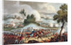 The Left Wing of the British army in Action at the Battle of Waterloo by Thomas Sutherland